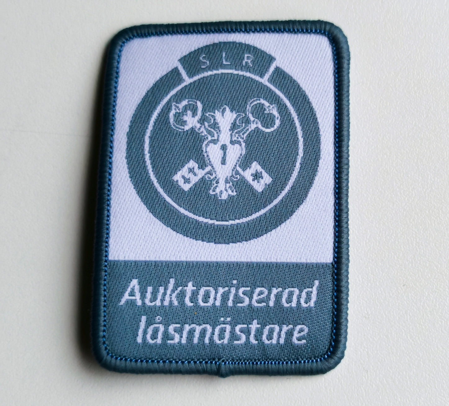 Tygmärke – Auktoriserad låsmästare (testprodukt)