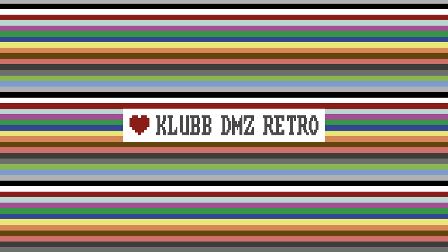 Klubb DMZ Retro – banner