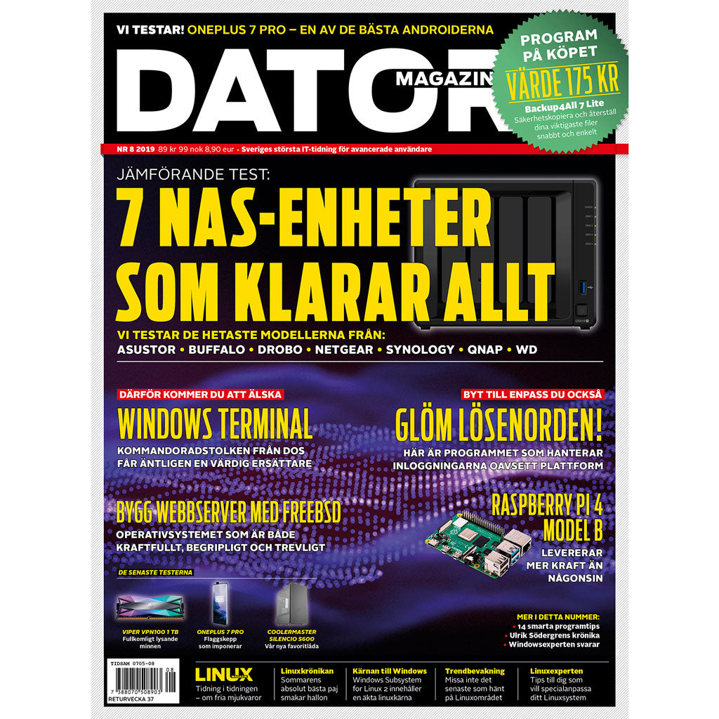 Datormagazin nr 8, 2019