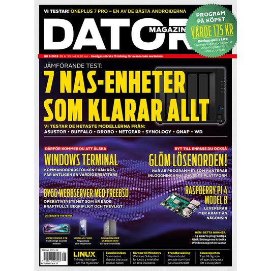 Datormagazin nr 8, 2019