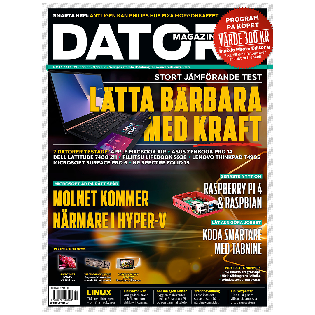 Datormagazin nr 11, 2019