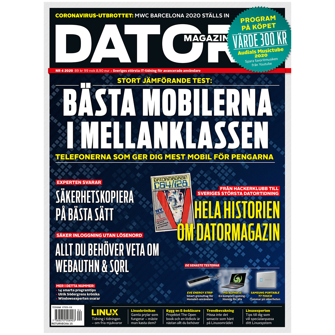 Datormagazin nr 4, 2020