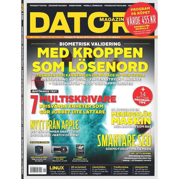 Datormagazin nr 9, 2016