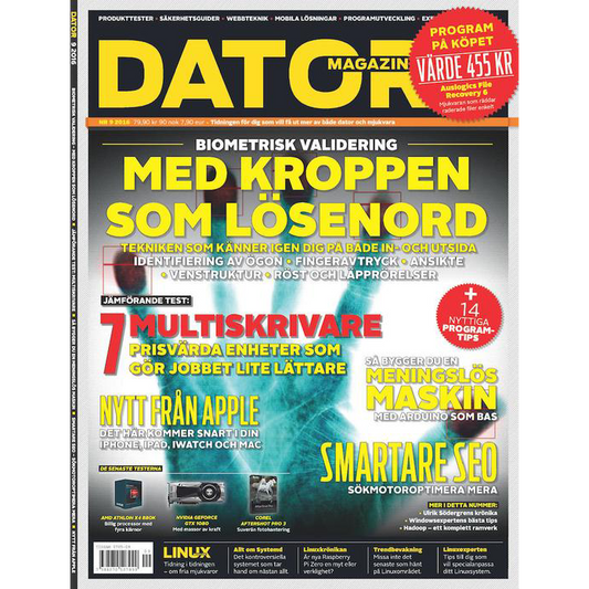 Datormagazin nr 9, 2016