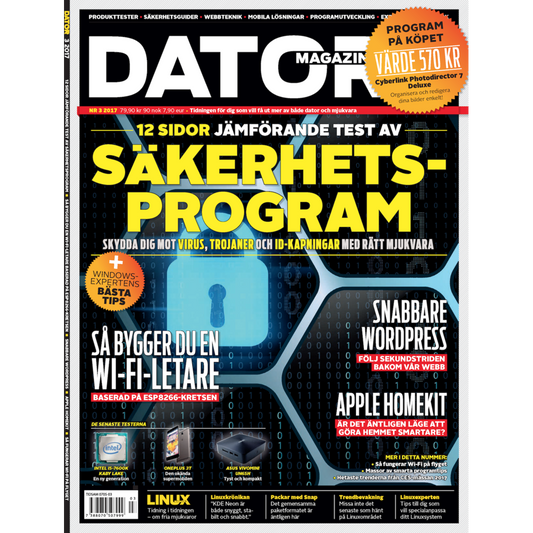 Datormagazin nr 3, 2017 – endast PDF