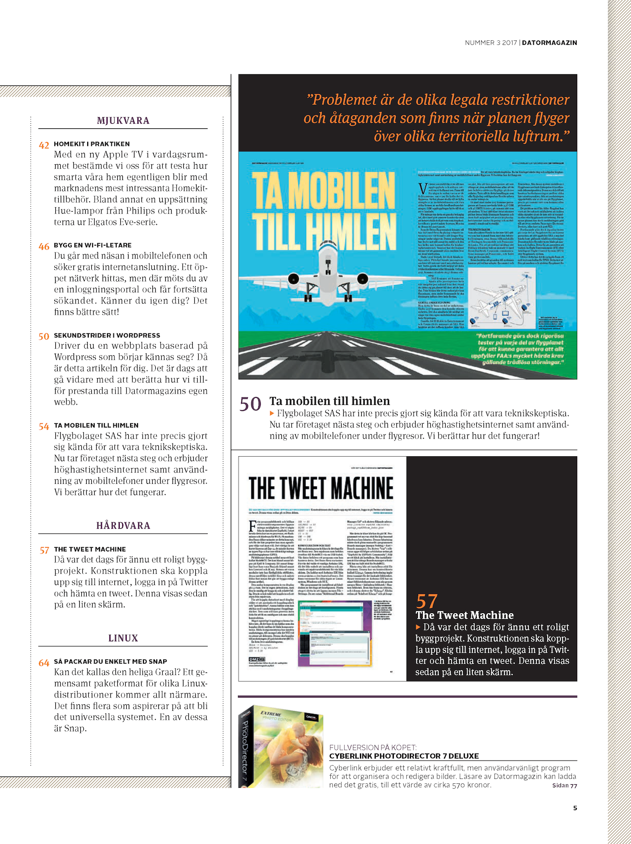 Datormagazin nr 3, 2017 – endast PDF