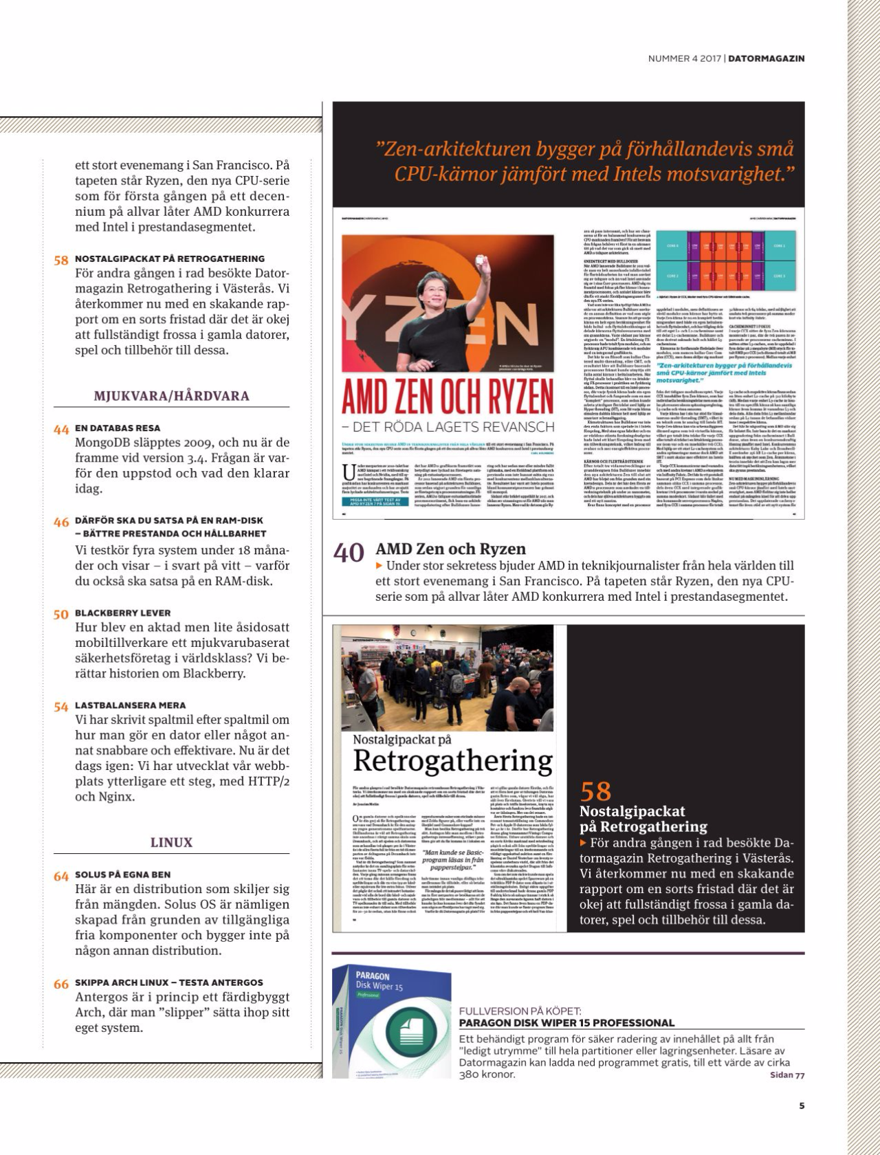 Datormagazin nr 4, 2017 – endast PDF