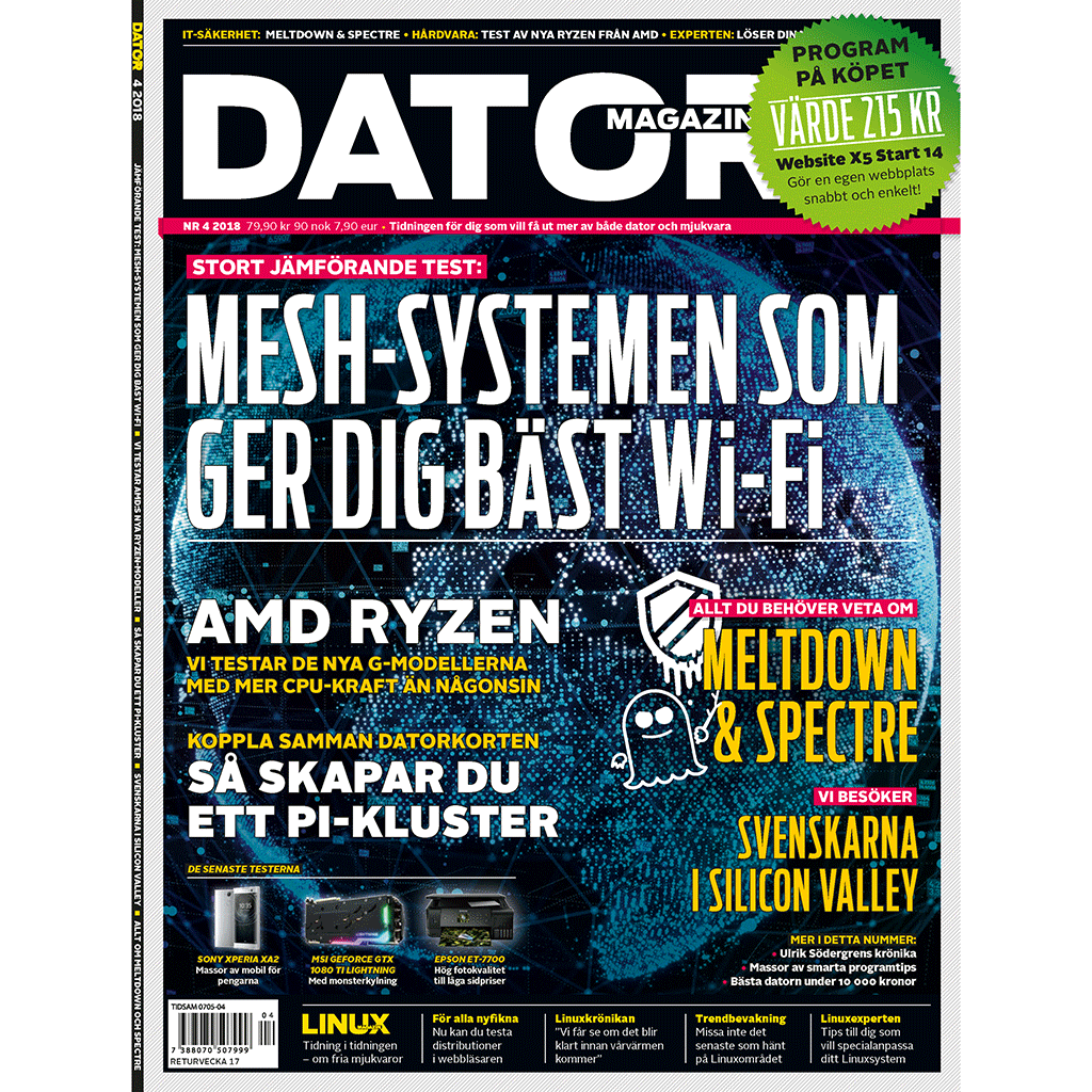 Datormagazin nr 4, 2018
