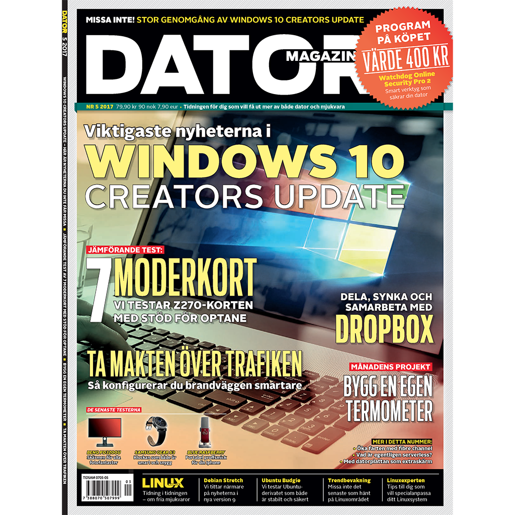 Datormagazin nr 5, 2017 – endast PDF