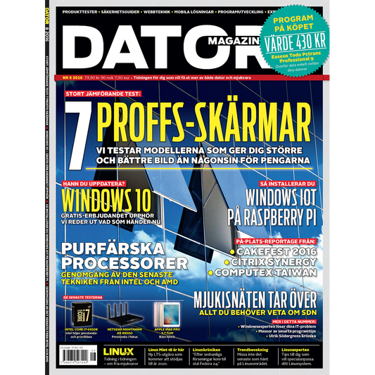 Datormagazin nr 8, 2016 – PDF