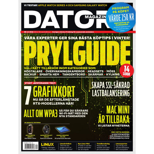 Datormagazin nr 12, 2018