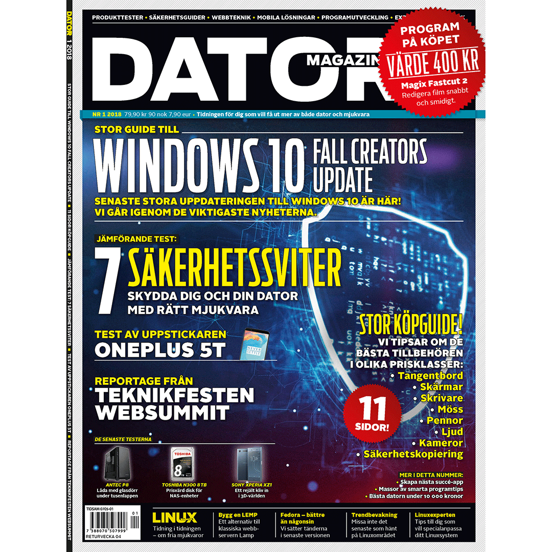 Datormagazin nr 1, 2018