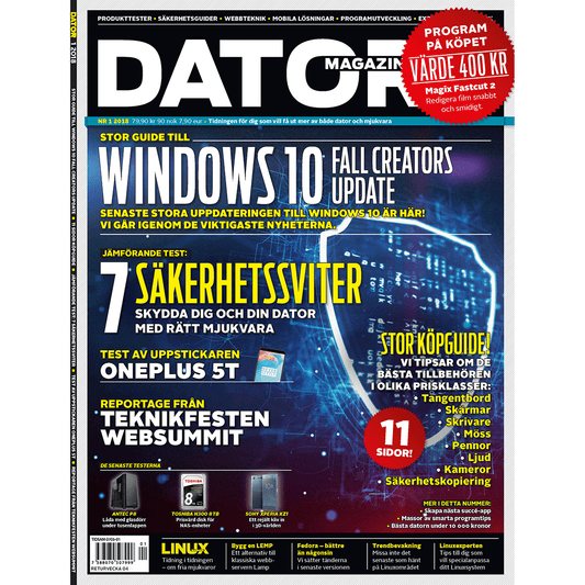 Datormagazin nr 1, 2018