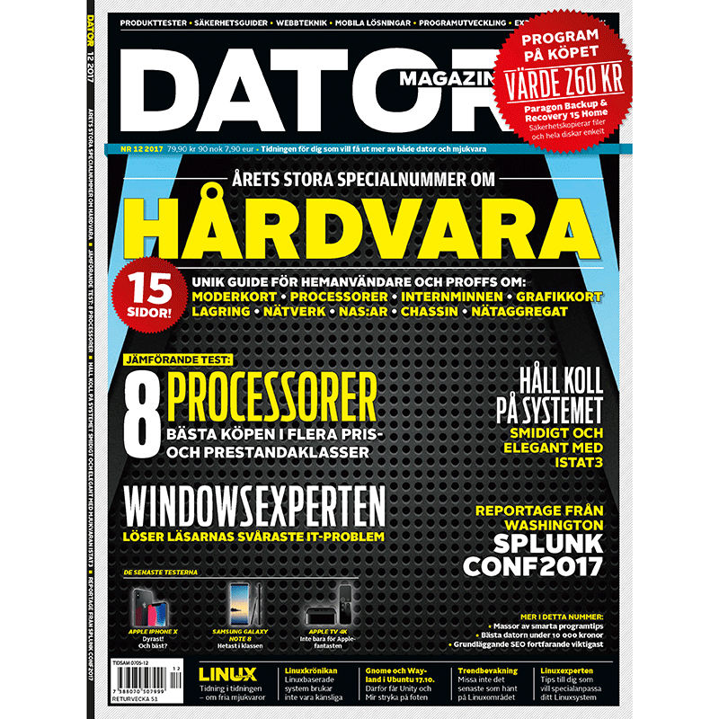Datormagazin nr 12, 2017