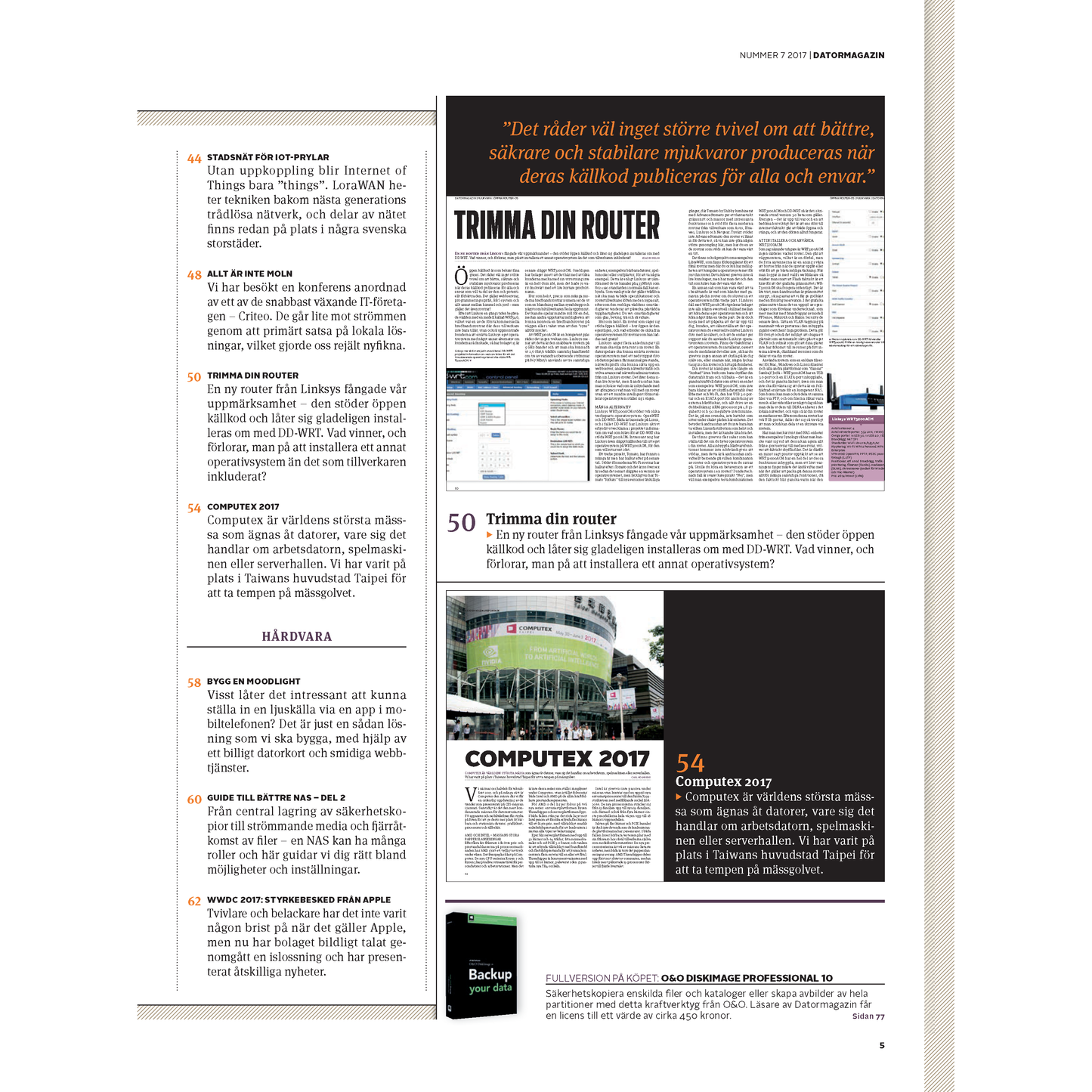 Datormagazin nr 7, 2017
