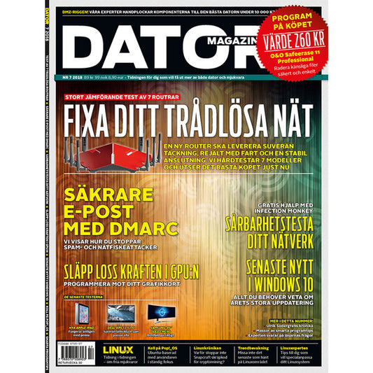 Datormagazin nr 7, 2018