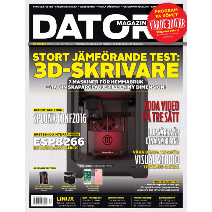 Datormagazin nr 12, 2016