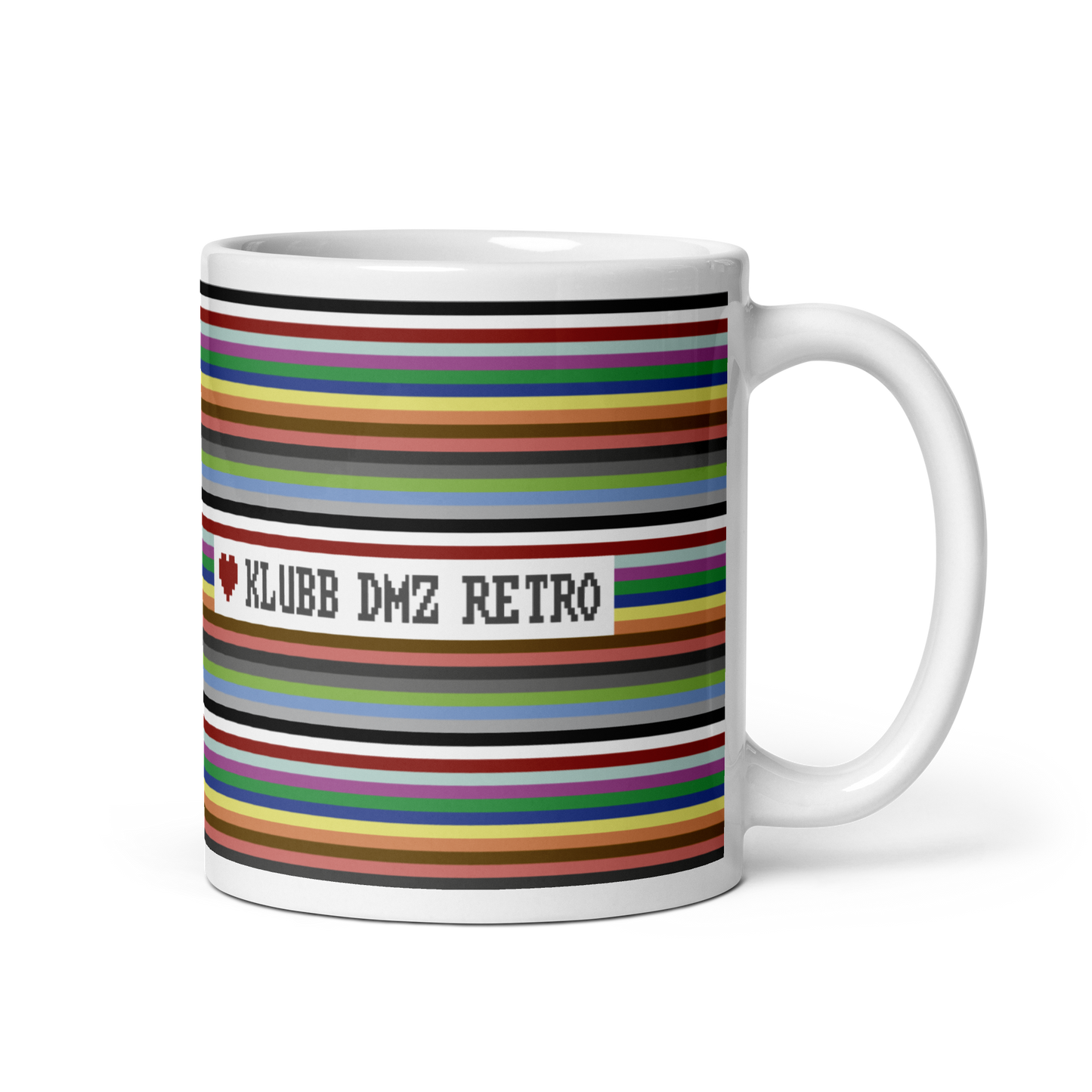 Mugg – 16 fantastiska färger – Klubb DMZ Retro