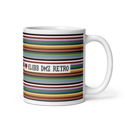 Mugg – 16 fantastiska färger – Klubb DMZ Retro