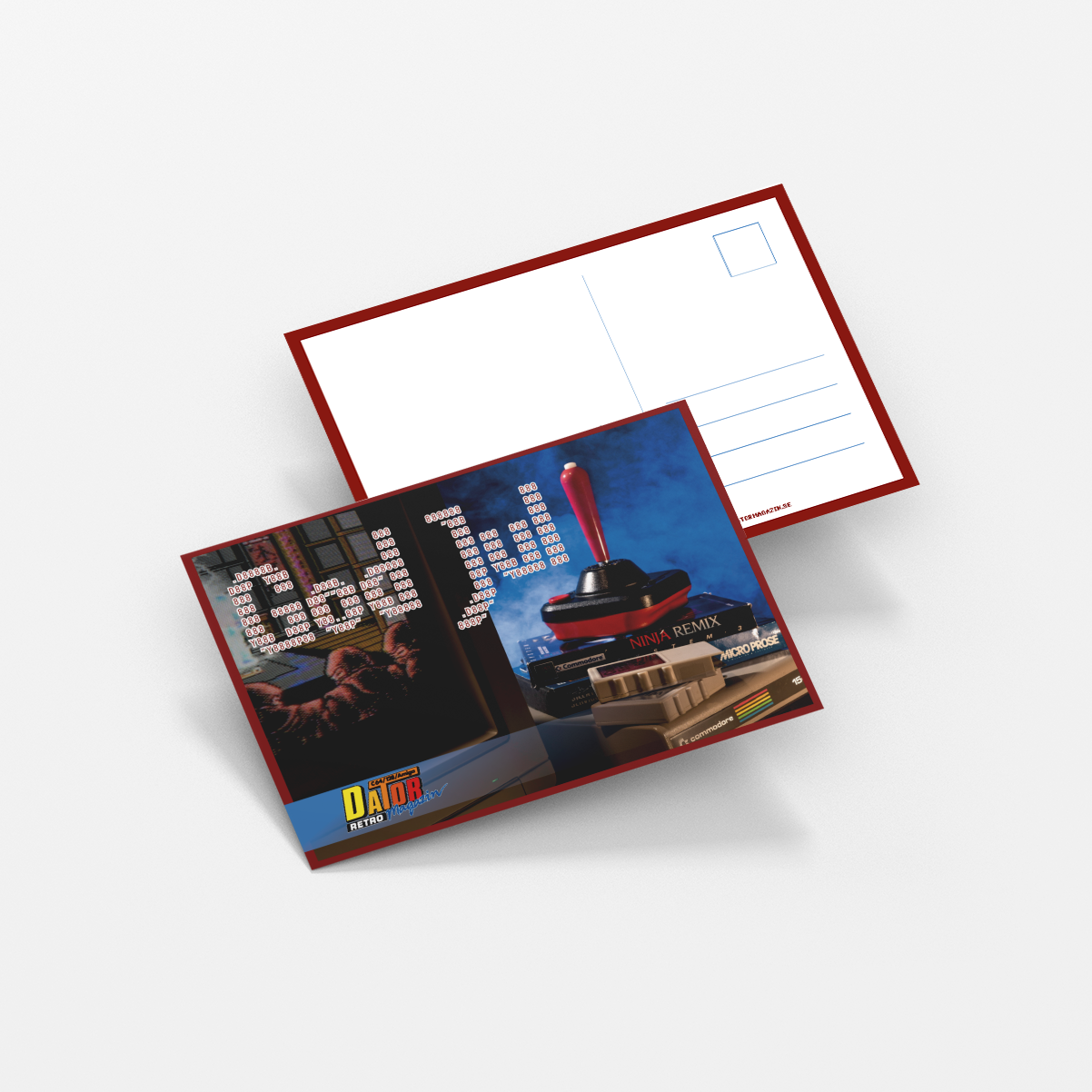 Christmas Cards - DMZ Retro - 4-pack